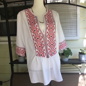SUMMER TUNIC BLOUSE